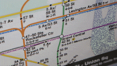 نیویورک New York City Subway Touchscreens