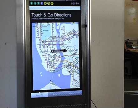 راه اندازی سرویس مسیر یاب لمسی در متروی نیویورک