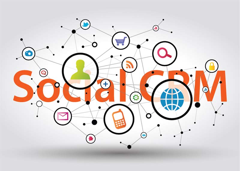 مدیریت ارتباط با مشتری شبکه های اجتماعی فروش CRM 
