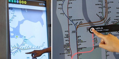 راه اندازی سرویس مسیر یاب لمسی در متروی نیویورک