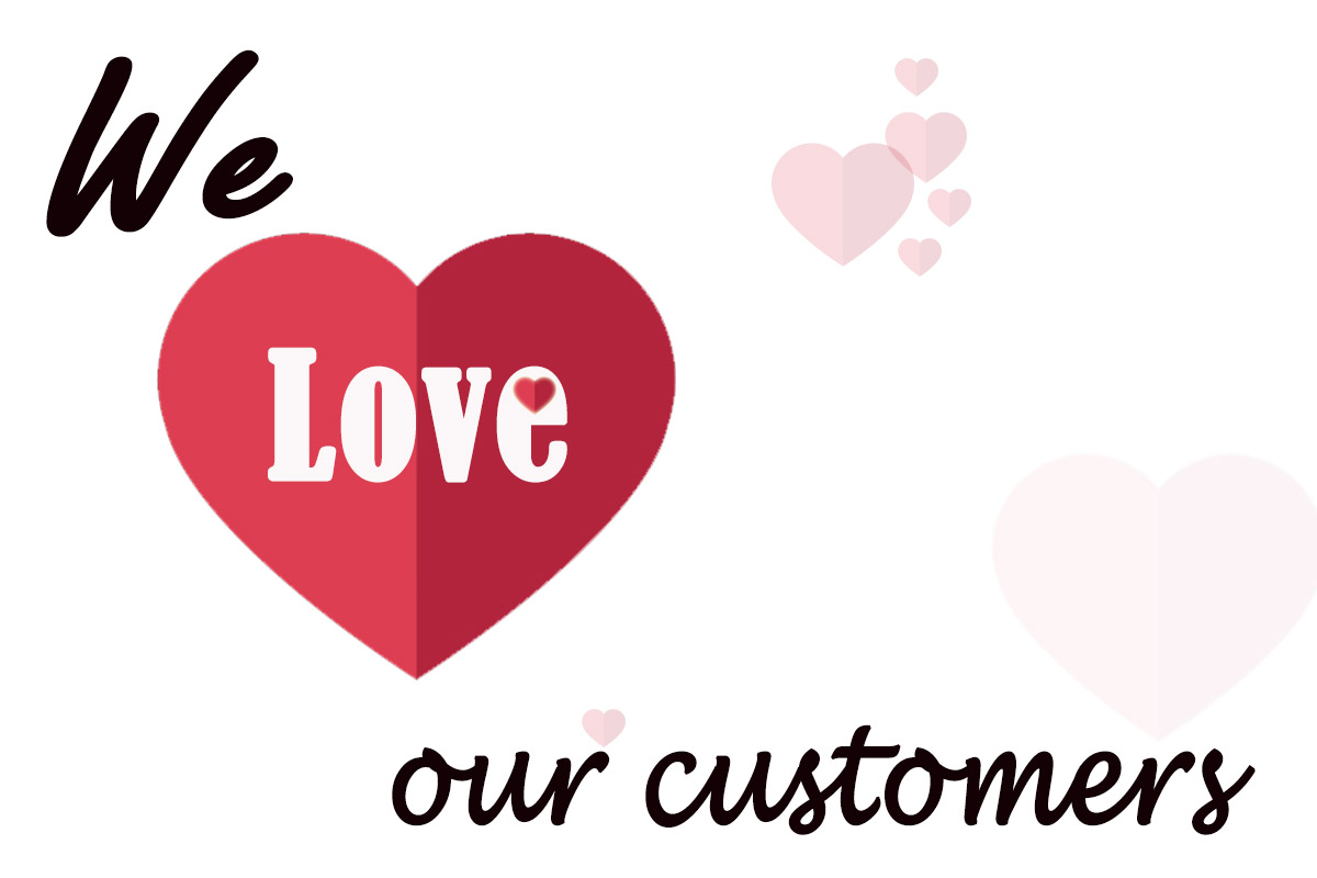 عاشق مشتریان‌ چگونه نشان دهیم که عاشق مشتریانمان هستیم ؟ عاشق مشتری love to customers