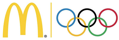 طراحی لوگو مکدونالد المپیک