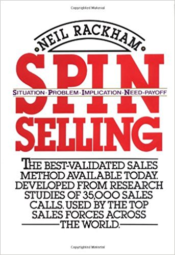 کتاب تکنیک فروش اسپین  Spin Selling نویسنده   Neil Rackham