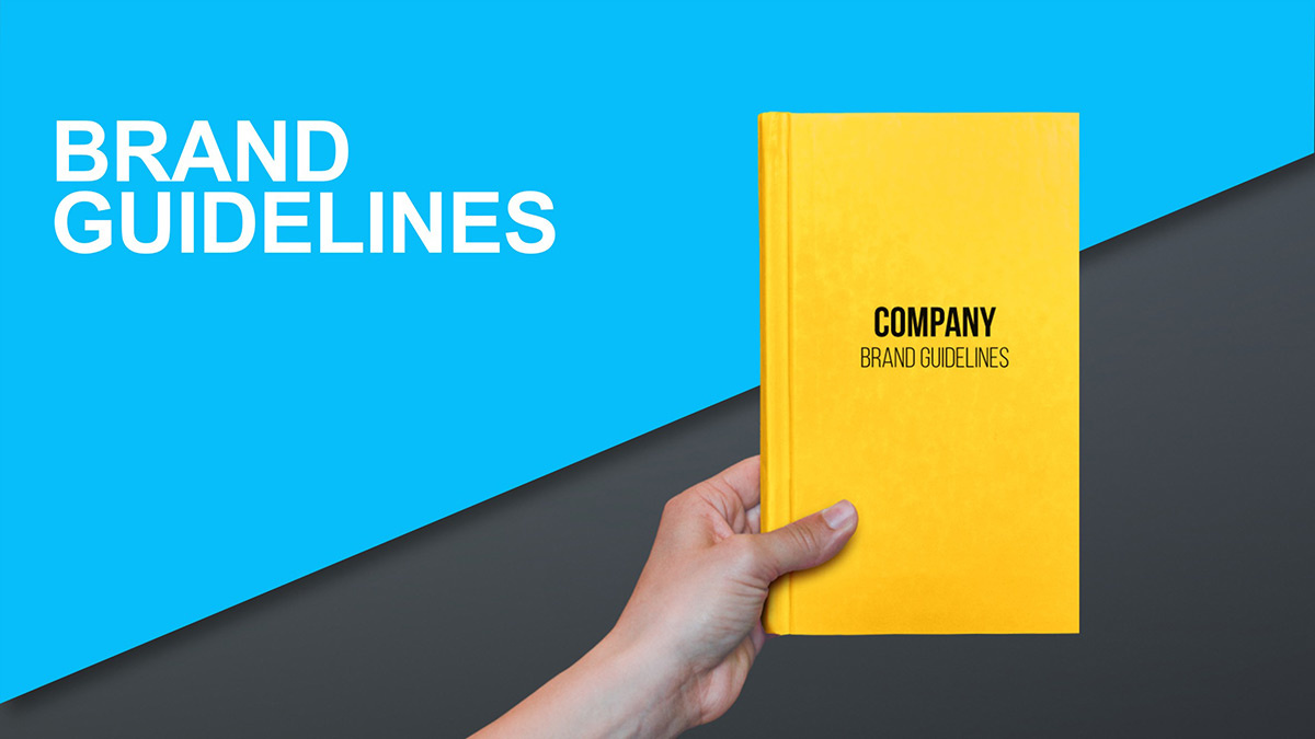 Brand Guidelines Book دفترچه هویت برند برند بوک